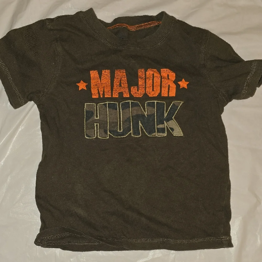 Carters Boys Major Hunk Tee Shirt 24 Months